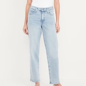 NWT Old Navy High Waisted OG Loose Jeans 6